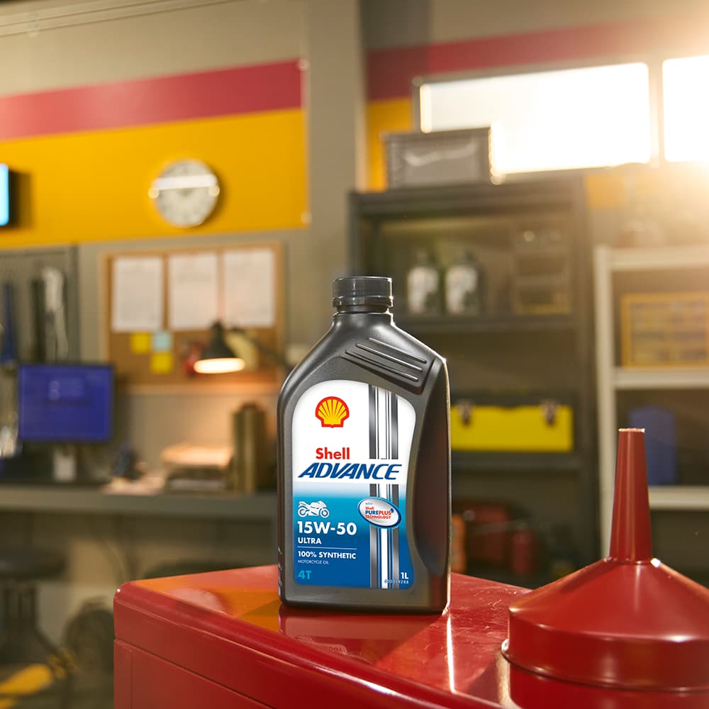 Shell мотоциклетна олива