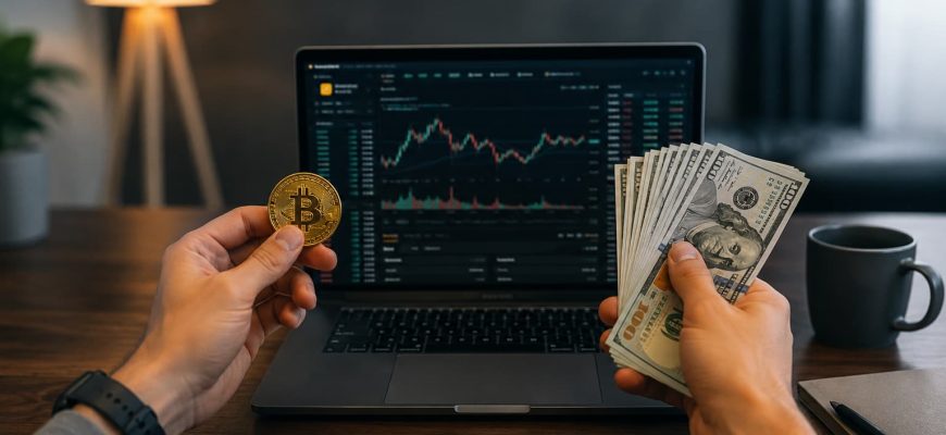 Обменять криптовалюту онлайн