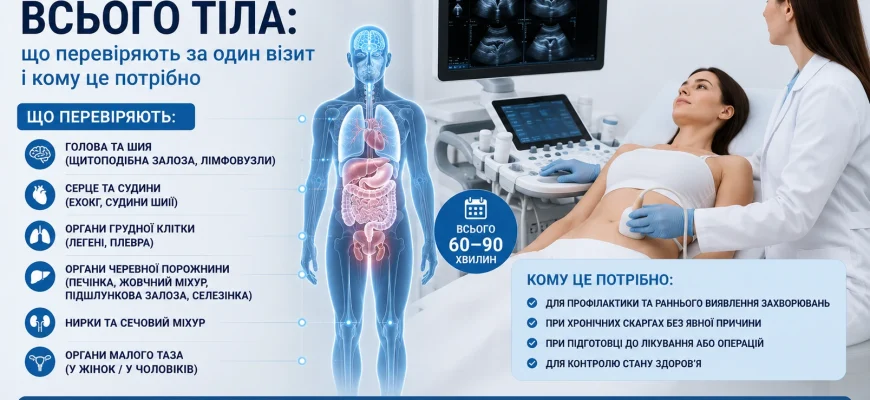 Комплексне УЗД всього тіла