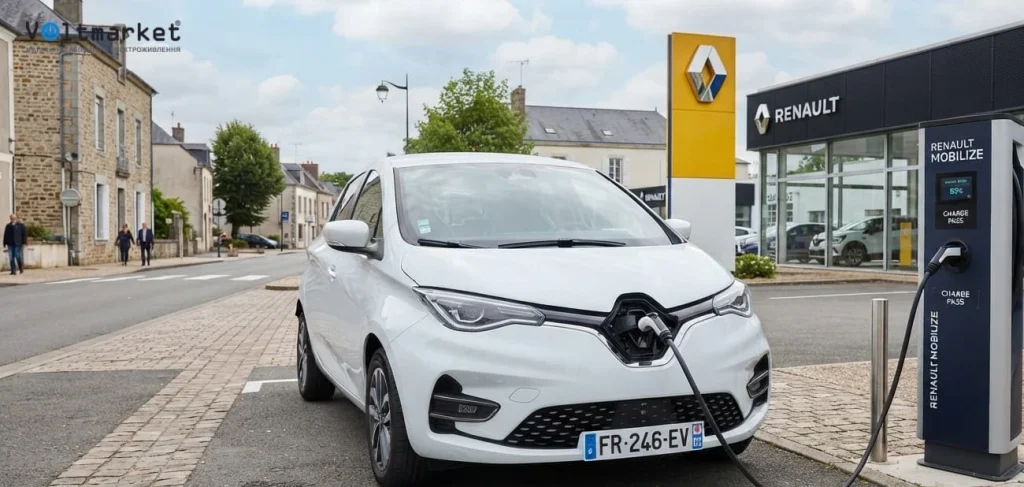 Зарядка на электромобиль Renault Zoe: где купить в Украине