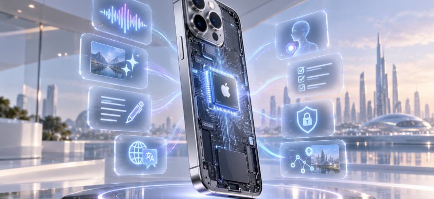 Apple Intelligence у 2026 році та огляд AI-фішок на чипі A20 Pro