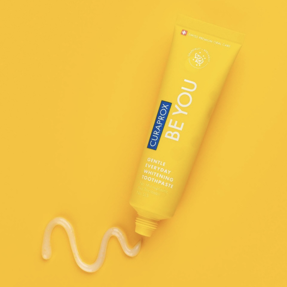 Зубна паста відбілююча CURAPROX Be you Yellow Toothpaste 60 ml