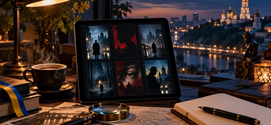 Сучасні детективи від українських авторів на MEGOGO BOOKS